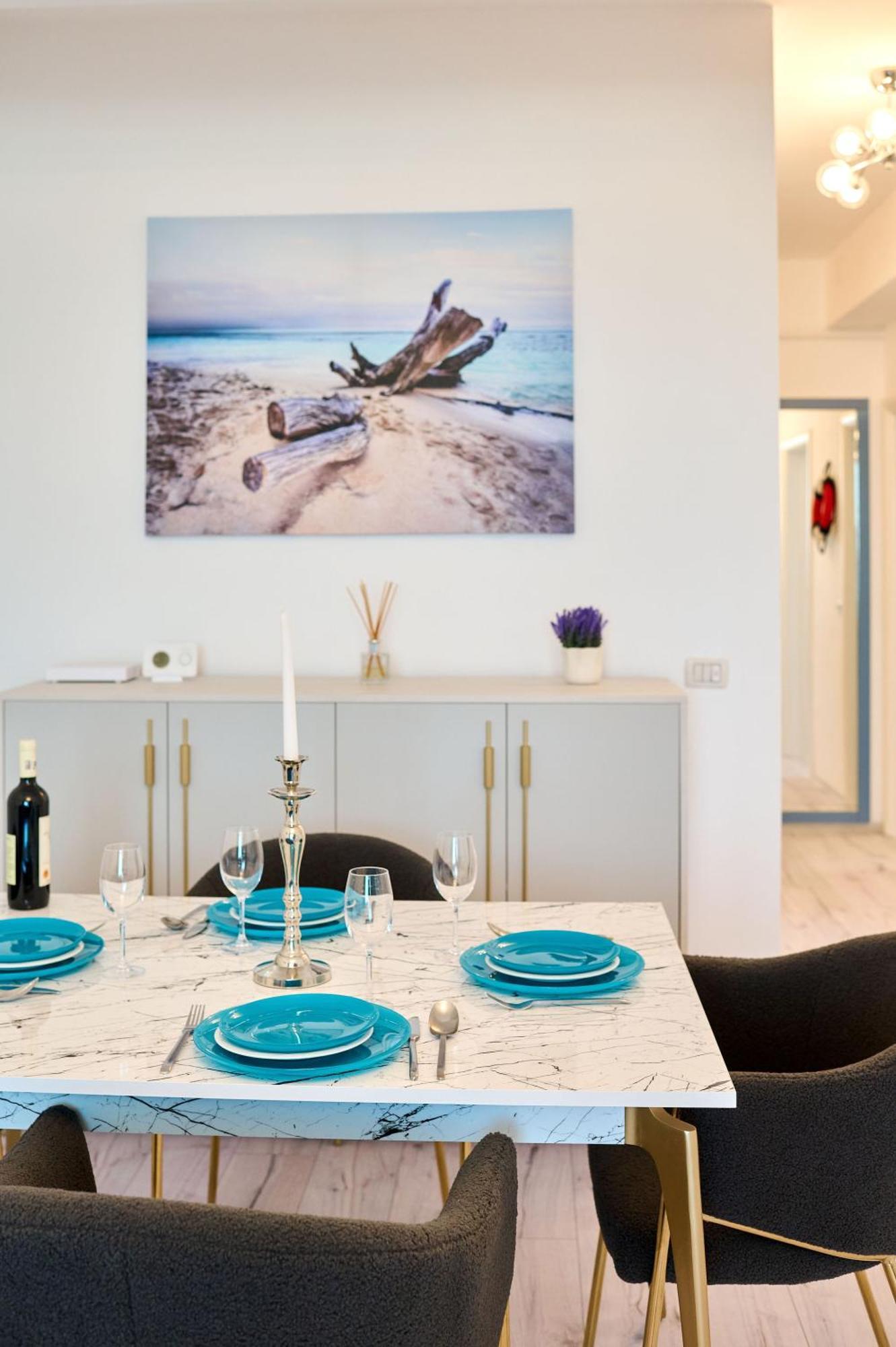 Apartament Summerland Vedere La Mare Mamaia Buitenkant foto