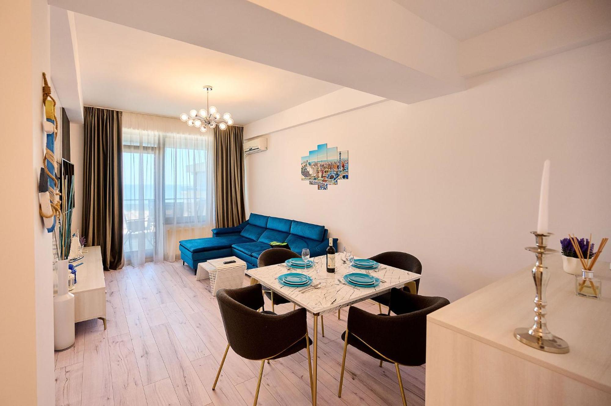 Apartament Summerland Vedere La Mare Mamaia Buitenkant foto