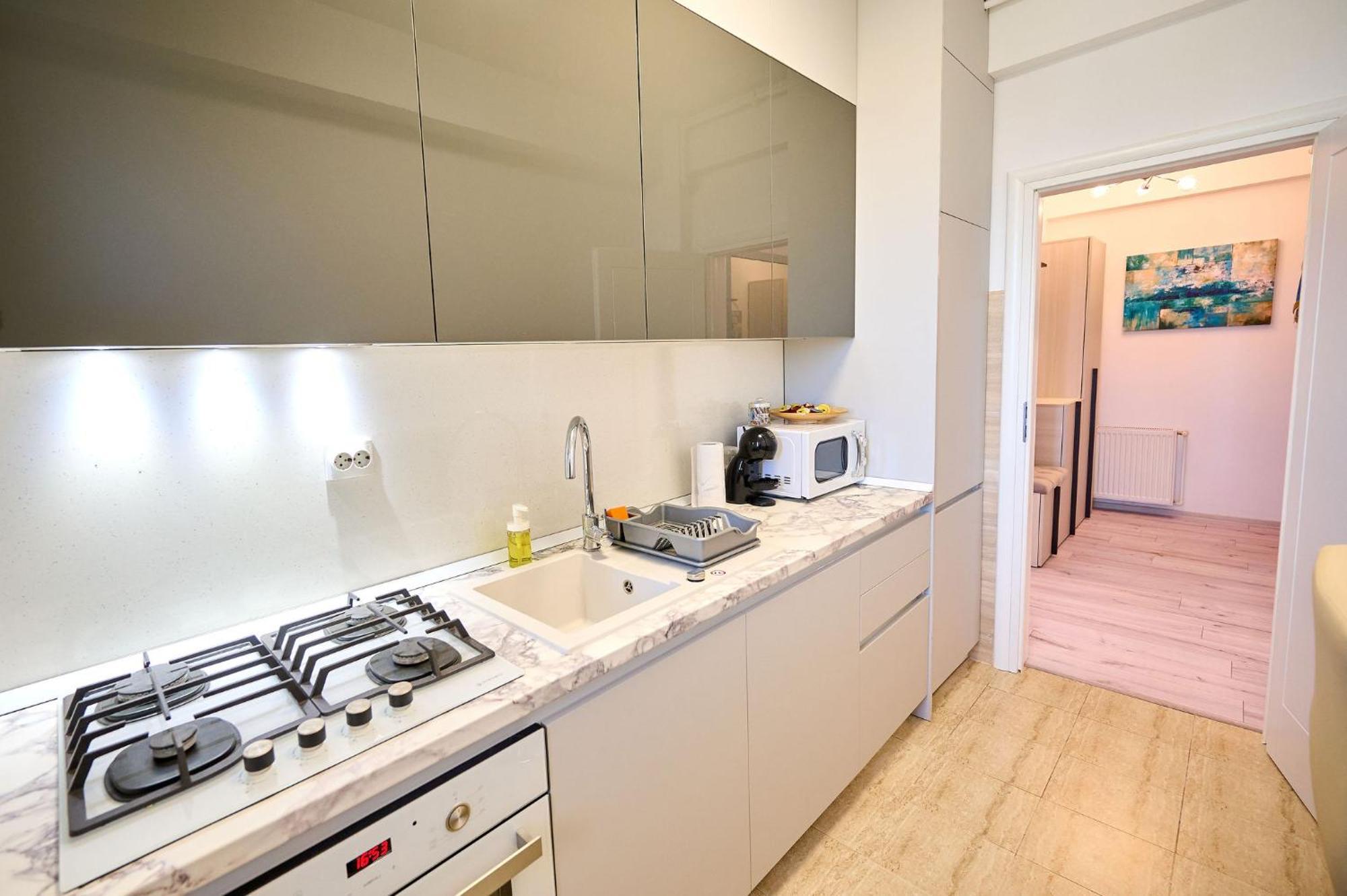 Apartament Summerland Vedere La Mare Mamaia Buitenkant foto