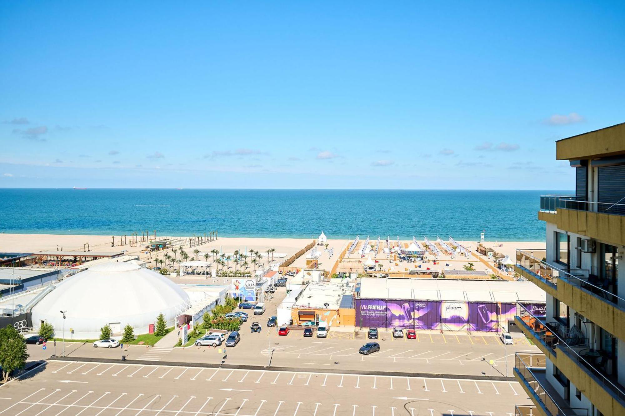 Apartament Summerland Vedere La Mare Mamaia Buitenkant foto